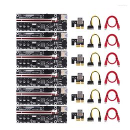 Computer Cables PCIE Riser 011 V011pro PCI E Express PCI-E 16X Video Card GPU Dual 6Pin Adapter Graphics For Mining