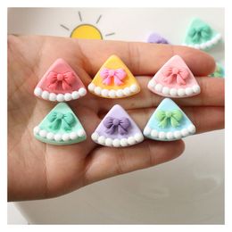 10pcs Mini Kawaii Food Sandwich Series Resin Flat Back Cabochons Scrapbook Diy Party Hairpin Accessories Decorate Craft