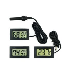 2024 new Mini Digital LCD Indoor Convenient Temperature Sensor Humidity Metre Thermometer Hygrometer Gaugefor Digital Indoor Thermometer