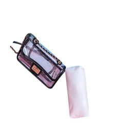 Transparent Jelly bag Lattice Crossbody bag 2022 Summer New Quality PVC Women039s Designer Handbag Chain Shoulder Messenger7458958