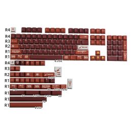 Combos Anime Nightingale Keycaps 140 Keys English PBT Key Cap DYE Sublimation Cherry Profile For MX Switch Mechanical Keyboard