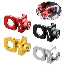 Hot Sale New Bicycle Chain Adjuster Tensioner Fastener Aluminum Alloy Bolt for BMX Fixie Bike Single Speed Bicycle Bolt Screw