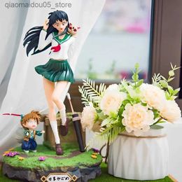 Action Toy Figures Transformation toys Robots Higurashi Kagome PVC Character Sexy Desktop Decoration Series Doll Gift Model