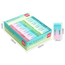 Deli 1 PC Pencil Eraser Gradient Translucent Children Student Stationery 71081