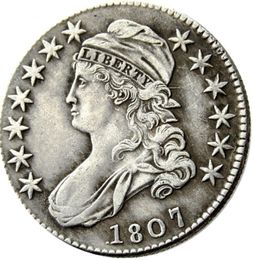 US 18071824 Capped Bust Half Dollar Craft Silver Plated Copy Coin metal dies manufacturing factory 2574616