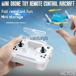 Intelligent Uav Drones Drone Mini Remote Control Aircraft New Children Toy Fixed Height Four Helicopters H240411