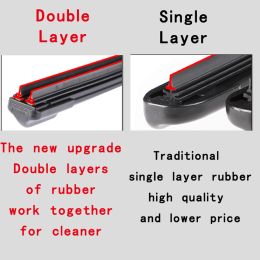 Pair 24"+20" Windshield Wiper Blades for Audi A4 A5 A7 2009-2016 windscreen NEW