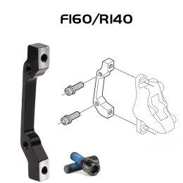 MTB Bike Disc Brake Calliper Mount Adapter Frame Bracket IS & PM For 140 160 180 203mmRotorBicycleAccessories