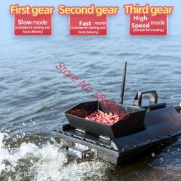 600M 2.5KG Three Gear Adjustable High Speed Nesting Vessel Fishing Bait Boat With Solenoid Valve Large Hopper 18000MAH Nest Boat
