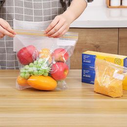 Storage Bags Sealed Bag Food Grade Preservation Thickened Household Double Gluten Special Multifunctional Refrigerator Packaging