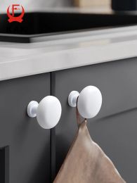 White Hidden Cabinet Pulls Drawer Knobs Long Pull Hidden Handles Aluminium Alloy Kitchen Cupboard Furniture Hardware Cabinet Knob