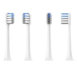 Replacement Brush Heads 10PCS for XIAOMI T200 White/GrayBlue Deep Cleaning Electric Toothbrush Soft DuPont Bristle Nozzles