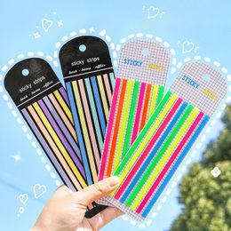 160 Sheets Stationery Extremely thin and long index stickers semi-transparent convenience hand account notes message 4 kinds