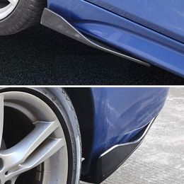 Universal 48CM Length Car Side Skirt Bumper Spoiler Splitter Protector Scratch For Audi For BMW E90 For VW Golf 5 6 Accesso E7Y9