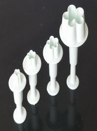 5Sets plum blossom Cake decorating cutter fondant sugarcraft tool paste crafts flower cake tool cake mould5324557