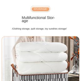 Quilt Storage Bag Household Wardrobe Clothes Organizer Blanket Sorting Storage Box Dust Proof Moving Large Capacity Bag