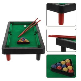 Table Pool Mini Toy Billiard Game Billiards Desktop Tabletop Kids Games Set Educational Miniature Portable Interactive Child