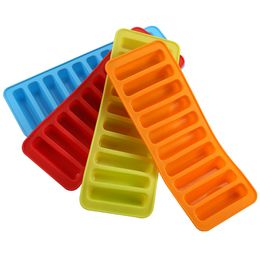 1PC Silicone Ice Bar Mould Bread Biscuit Mafen Cup Cake Mould Kitchen Baking Tray High-temperature Baking Tool