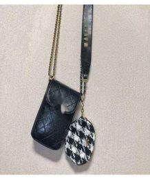 Waist Bags Brand design woman039s Quilted shoulder Chain bag lambskin handbag vintage messenger bags caviar Leather le boy 2554922196