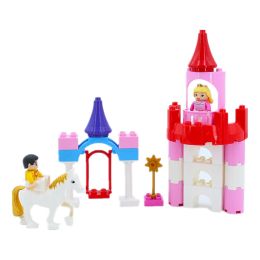 Big Size Building Blocks Castle Tower House Wall Roof Mediaeval Accessories Compatible Large Bricks Children Kids Educational Toy