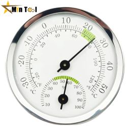 Mini Pointer Type Thermometer Hygrometer Indoor Room Electronic Temperature Humidity Metre Sensor Gauge For Home Supply