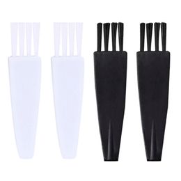 10Pcs White/black Dust Removal Brush Laptop Keyboard PC Cleaning Brush Kit Portable Plastic Handle Anti Static Shaver Brushes