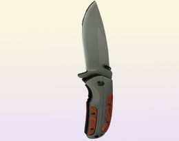 Browning knife DA43 3Cr13 Blade Rosewood Handle Titanium Tactical Pocket camping hunting folding Tool DA167 DA166 DA1381804071