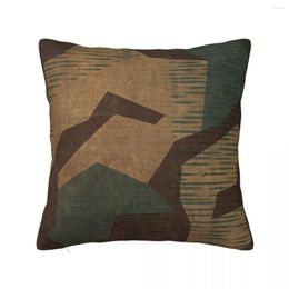 Pillow Splintertarn German Camouflage Pillowcase Printing Polyester Cover Decorations Texture Case Home Zipper 18"