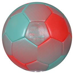 New Football Official Size 5 PU Machine-stitched Durable Soccer Indoor Outdoor Grass Game Use Adults Group Training Match Ball