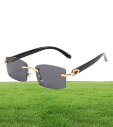 Upscale Custom Men Ivory Colour Buffalo Horn Shape Fashion Sma Square Sun Shad Glass Trendy Rimls Sunglass Women 20213935198