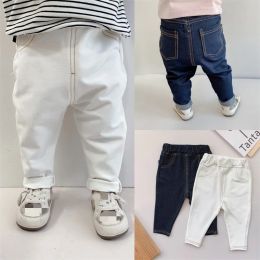 Trousers Fashion Casual Denim Children Baby Jeans Pants Spring Autumn Toddler Infant Newborn Trousers Kids Boys Girls Clothes Costume