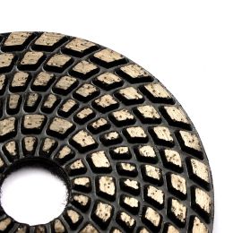 4 Inch Diamond Grinding Disc 1PC 100mm Sintered Metal Bond Dry Wet Polishing Wheel For Concrete stone Turbo Segment Abrasive pad