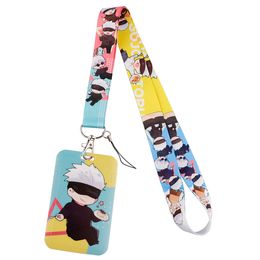 Anime Keychain Lanyard Phone Charm Cell Phone Neck Strap Lanyards for Key ID Badge Keycord Holder