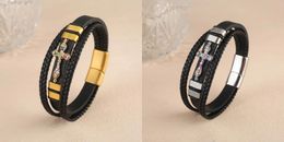 Bangle Personalized Color Zirconia Braided Stainless Steel Magnetic Clasp Bracelet Is An Accessory That Combines Charm