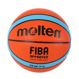 Molten GG7X SIZE7 Basketball PU Official Certification Competition Standard Ball Mens and Womens Training Ball Team Basketball 240408