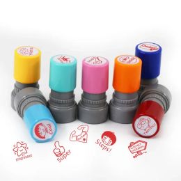 Primary School Students Comments Encourage Stamp DIY Kindergarten Teacher Supplies Children Creative Toys Scrapbooking Seal
