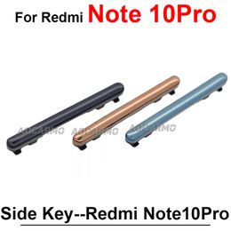 Side Keys Replacement Parts For Redmi 10 Power On /Off Volume Buttons For Redmi Note 10 10Pro