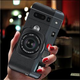 Phone Case for Google Pixel 8 7 Pro 7a 6A 6 Pro 5A 4A 3A Pixel 4 XL Pixel 5 6 4 3 3A XL Camera Funda