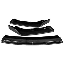 For Mercedes-Benz GLB35 2019-2022 Car Front Bumper Splitters Lip Body Kit Spoiler Extensions Rear Wrap Angle Shark Fins ABS