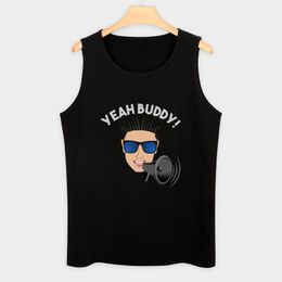 New DJ Pauly D Megaphone Yeah Buddy! Tank Top muscle t-shirt Men's vest