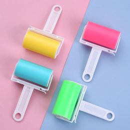 Reusable Washable Lint Roller, Sticky Silicone Brush for Pet Cleaning, Hair Cloth, Wiper Tools, Furniture Dust Remover