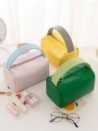 Storage Bags Bag Female Large Capacity Portable Travel Waterproof Makeup Soild Home Organization Zipper Simple Handle