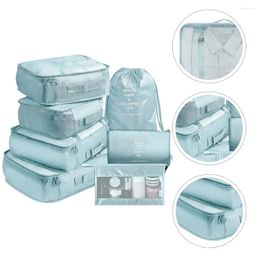 Storage Bags Travel Bag Cosmetics Organizer Clothes Pouches Luggage Case Suitcase Trip Polyester Classification Containers