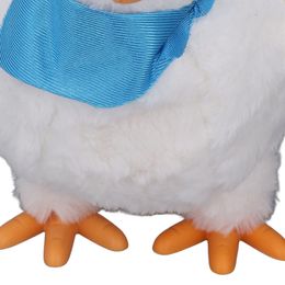 Electronic Lay Egg Chicken Plush Toy Battery Powered Singing Dancing Stuffed Animal Chicken Plush Doll for Kids