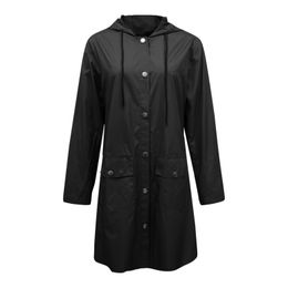 Winter Jackets For Women Raincoat Waterproof Lightweight Windproof Adjustable Windbreaker Rain Coat Winter Clothes Women Vestes
