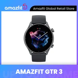 Watches New Amazfit GTR 3 GTR3 GTR3 Smartwatch Classic Navigation Crown Alexa Builtin Smart Watch 21 Day Battery Life for Android iOS