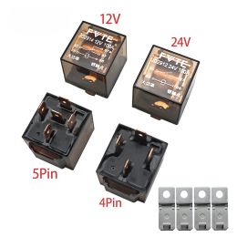 1pcs Waterproof Automotive Relay 12V 100A 5Pin SPDT Car Control Device Car Relays DC 24V High Capacity Switching