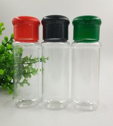 Plastic Spice Salt Pepper Shakers Seasoning Jar Can Barbecue BBQ Condiment Vinegar Bottle Kitchen1341617