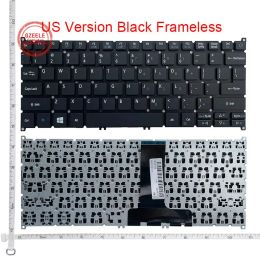 Keyboards Ru US Laptop Keyboard For ACER Aspire ES1132 ES1132C37M C9N8 S13 S5 371 TraverlMate B117 N16Q9 English Russian black