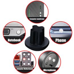 Headphone 3.5mm Jack Silicone Dust Plug Universal Audio Microphone Interface Dustproof Stopper Earphone Hole Protector Cover